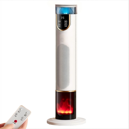 2000W Electric Space Heater with Humidifier & 3D Flame Effect