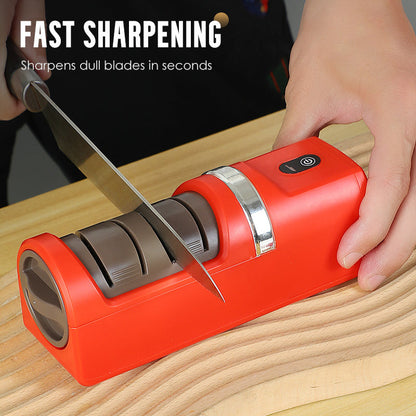 🔥 Hot Sale 50% OFF 🔪Automatic Kitchen Knife Sharpener✨
