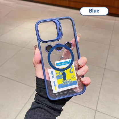 🏆 Last Day Special Price $14.99!!!⚡ Magnetic Phone Case with Stand for iPhone Series – Strong MagSafe Compatibility, Foldable Kickstand Design, Shockproof & Scratch-Resistant 🛡️