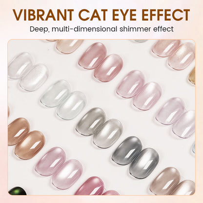 3-in-1 Long-Lasting Magnetic Cat Eye Gel Nail Polish
