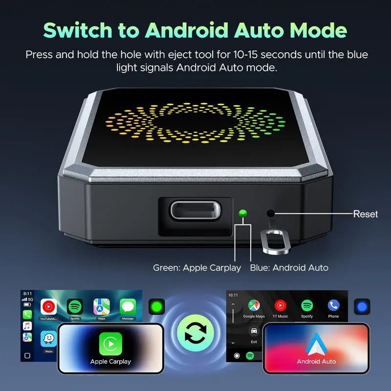 🔥【NewYear2026】Wired to Wireless Carplay Adapter🌟FREE SHIPPING🌟
