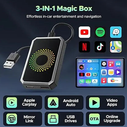 🔥【NewYear2026】Wired to Wireless Carplay Adapter🌟FREE SHIPPING🌟