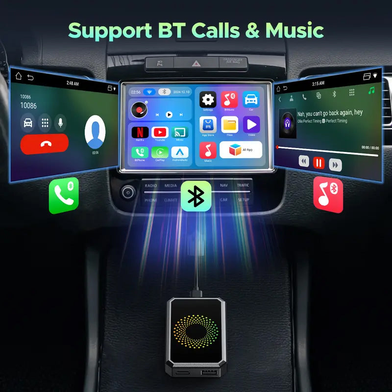 🔥【NewYear2026】Wired to Wireless Carplay Adapter🌟FREE SHIPPING🌟