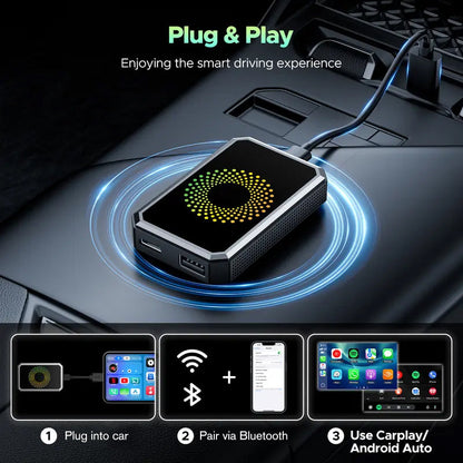 🔥【NewYear2026】Wired to Wireless Carplay Adapter🌟FREE SHIPPING🌟