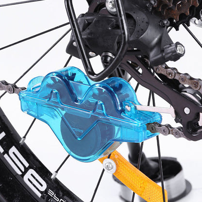 Bicycle Chain Cleaning - Deep Cleaning Set with Built-in Reusable Brush Head