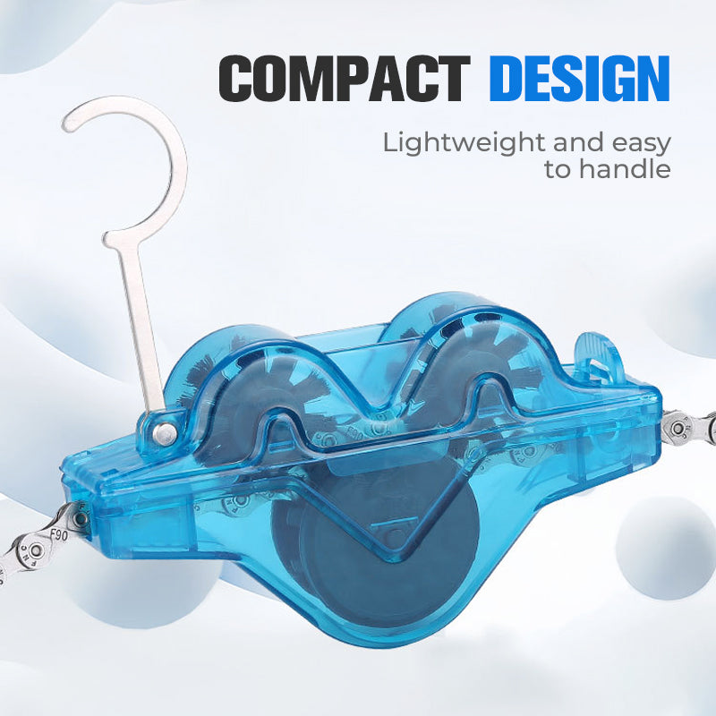 Bicycle Chain Cleaning - Deep Cleaning Set with Built-in Reusable Brush Head
