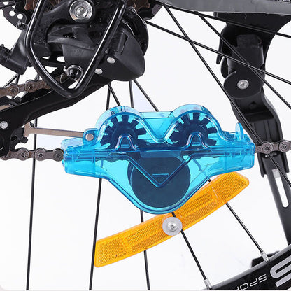 Bicycle Chain Cleaning - Deep Cleaning Set with Built-in Reusable Brush Head