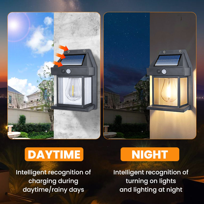 🎁Limited Discount-50%⏳ Motion Sensor Solar Tungsten Wall Light