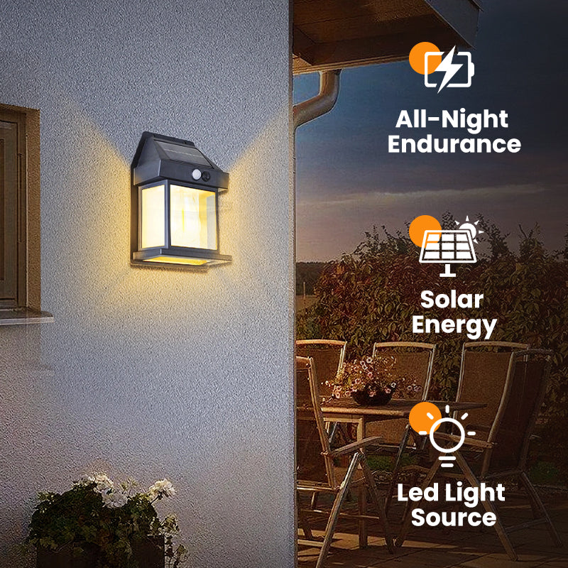 🎁Limited Discount-50%⏳ Motion Sensor Solar Tungsten Wall Light