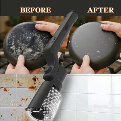 🔥50% OFF NOW! 🍖Cordless Electric BBQ Brush Cleaner – Deep Cleaning, Long Handle & Rechargeable🔋