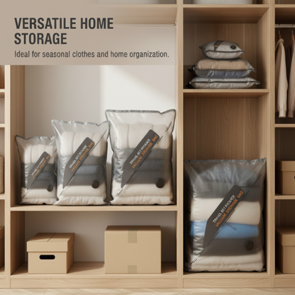 🧳 Must-Have Travel Vacuum Storage Bags—Save Up to 75% Space in Your Luggage!