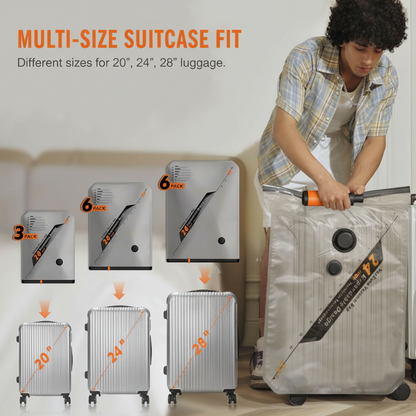 🧳 Must-Have Travel Vacuum Storage Bags—Save Up to 75% Space in Your Luggage!