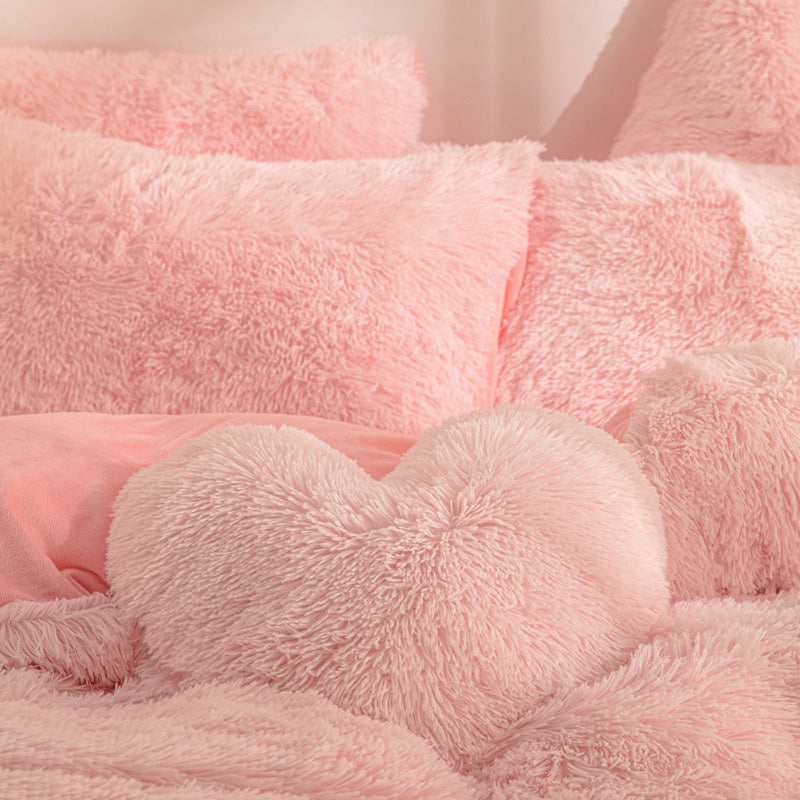 🔥[winter gift]Winter Warm Plush Bedding 4-Piece Set