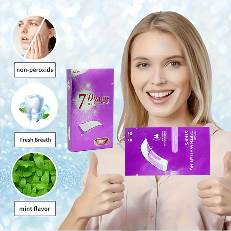 💜Safe & Effective Whitening Strips. Gently brighten your smile for daily confidence. Don’t miss out! 🌸💎