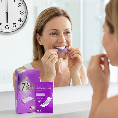💜Safe & Effective Whitening Strips. Gently brighten your smile for daily confidence. Don’t miss out! 🌸💎