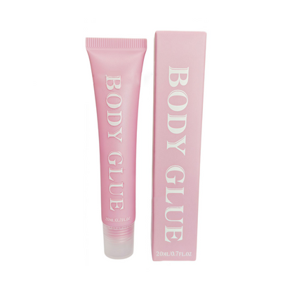 Invisible and skin-friendly body adhesive for clothing