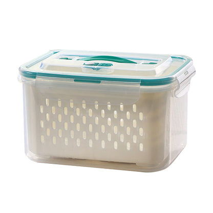 💐50% OFF ! 2 in 1 Meal Prep Container – Removable Drainer & Airtight Lid 🥑❄️【Limited Offer】