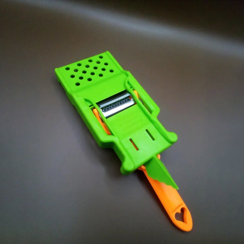 Two-Blade Peeler + Free Gift: Potato Spiralizer and Lemon Squeezer