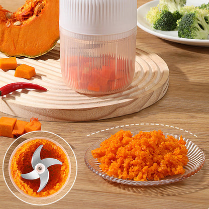 📢📢50% OFF !!!⏰Cordless Mini Electric Garlic Chopper – Powerful & Efficient, Easy Clean & Perfect for Kitchen 🔪