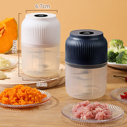 📢📢50% OFF !!!⏰Cordless Mini Electric Garlic Chopper – Powerful & Efficient, Easy Clean & Perfect for Kitchen 🔪