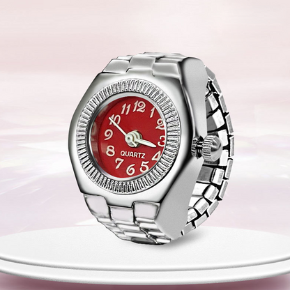 Alloy Finger Watch Ring