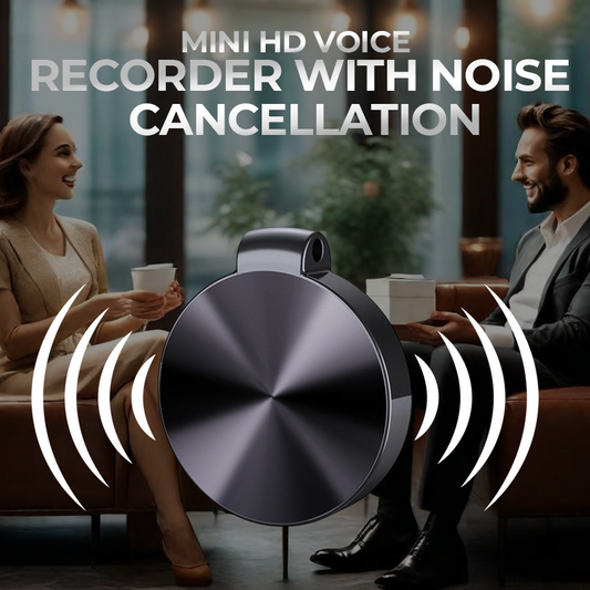 Mini HD Voice Recorder with Noise Cancellation