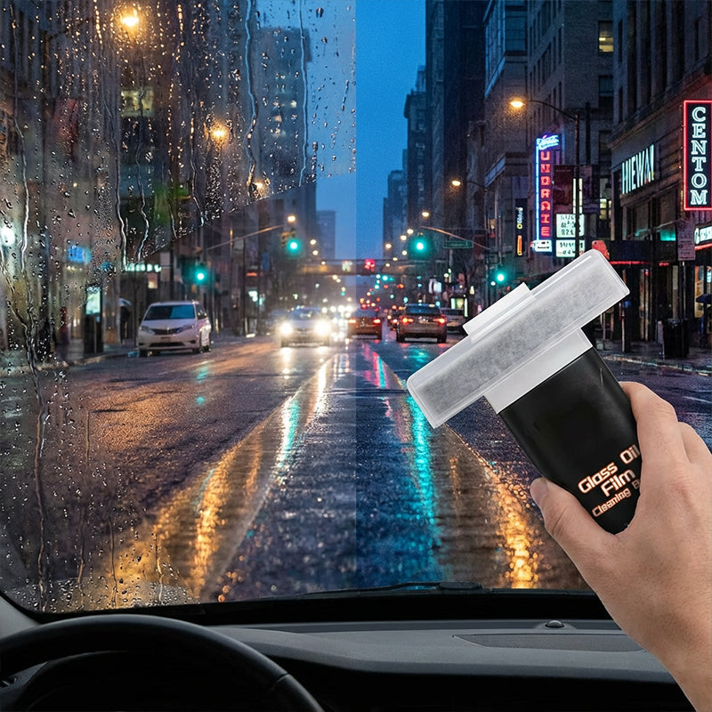 All-in-One Glass Oil Film Cleaning Brush