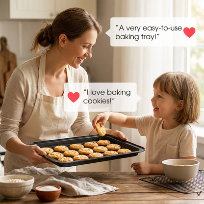 🔥 Bestseller 2026 | Carbon Steel Baking Tray Non-Stick | Easy Release & Quick Clean 🍳【-50% This Week】