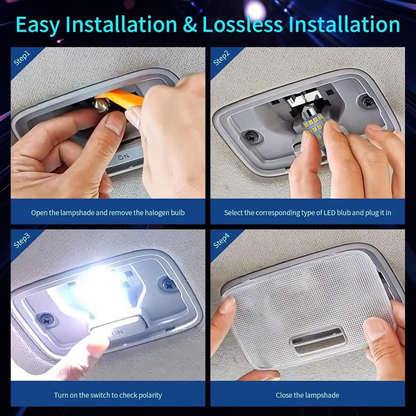 🌞Spring Awakening: 50% discount!💡42-piece super bright LED car interior lighting set - plug & play upgrade for your car ✨
