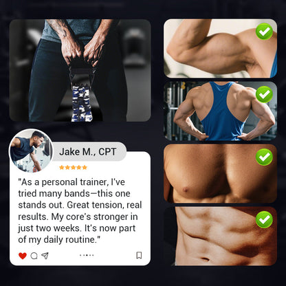 Natural Latex Resistance Band with 3-Resistance Level