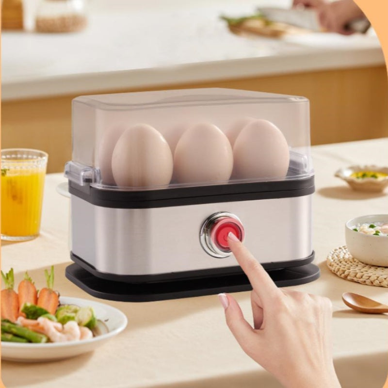 Multifunctional Egg Steamer with Clear Lid