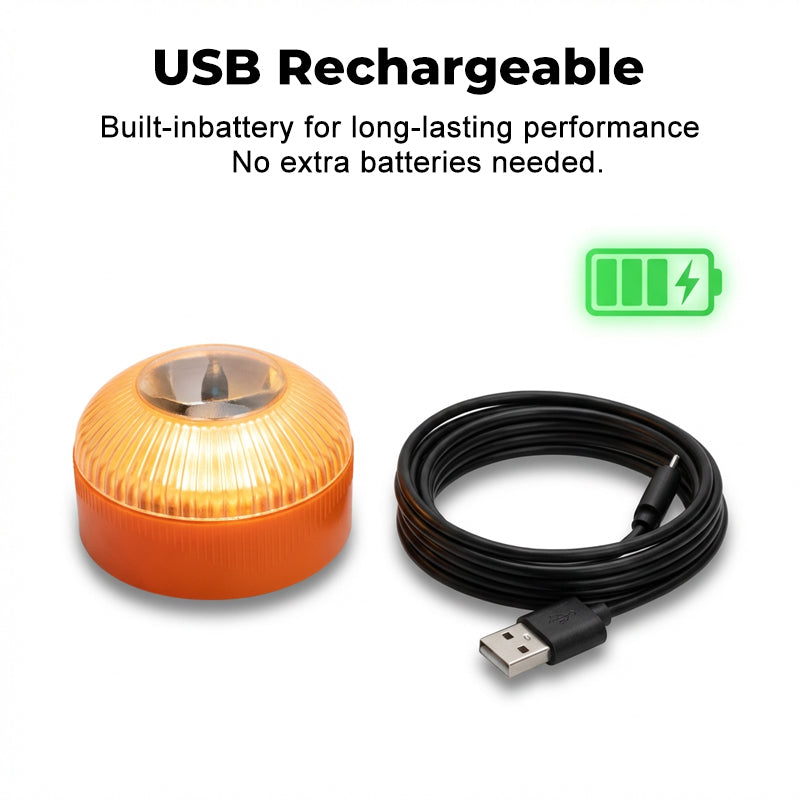 🔥LED Magnetic Emergency Warning Light