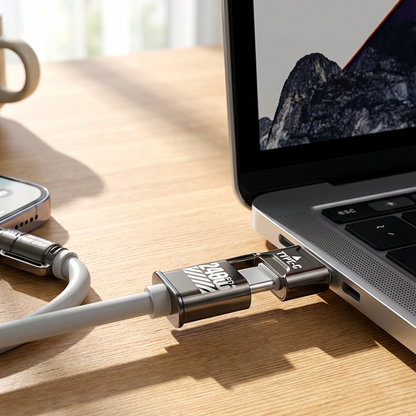 ⚡ 4-in-1 Fast Charging Cable – Up to 240W USB-C PD