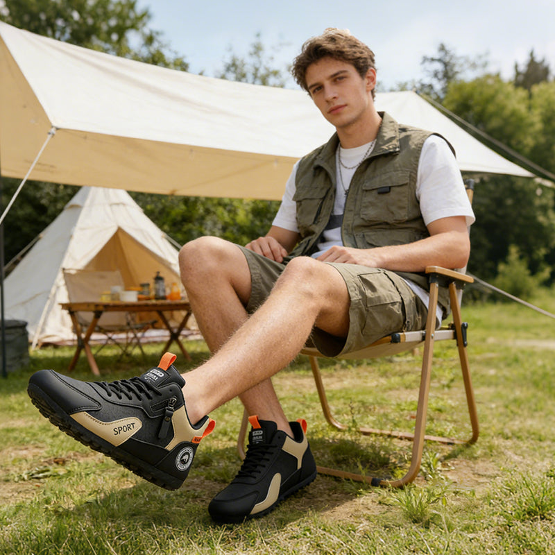 Men's Color-Block Casual Shoes