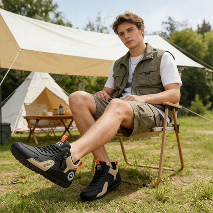Men's Color-Block Casual Shoes