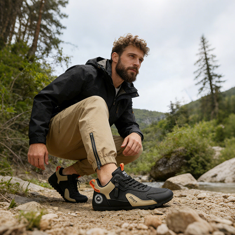 Men's Color-Block Casual Shoes