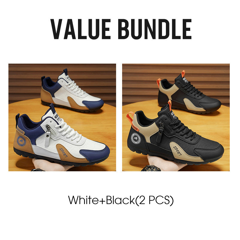 Men's Color-Block Casual Shoes