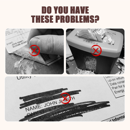 Privacy Protection Roller Stamp