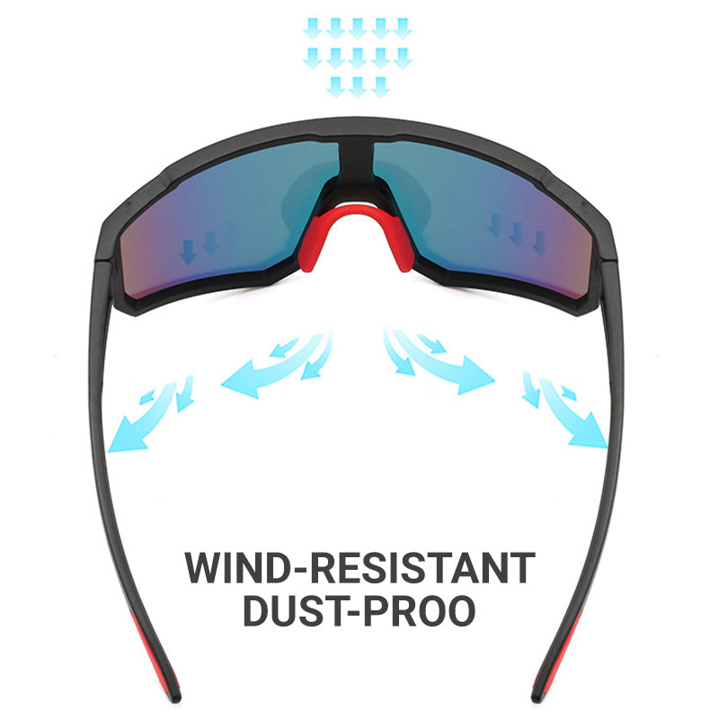 UV400 Polarized Cycling Glasses for Men & Women
