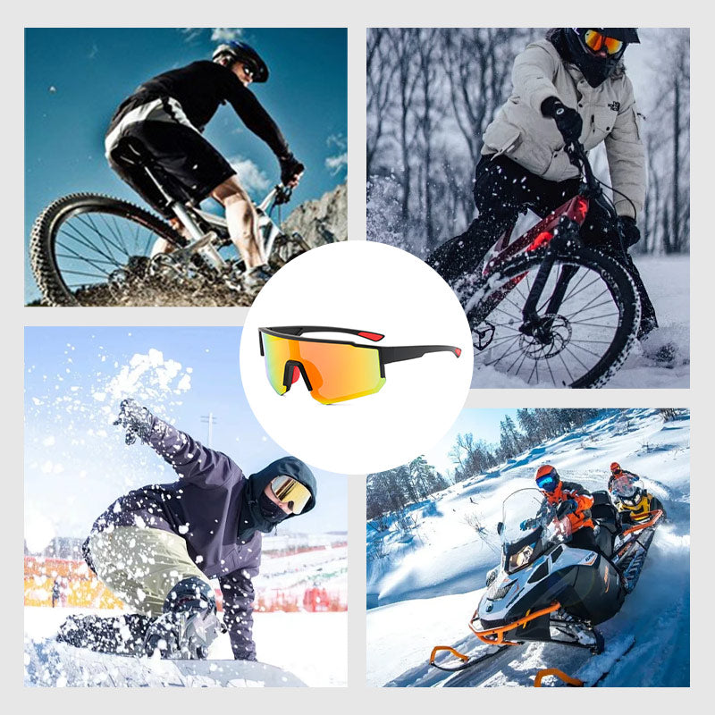 UV400 Polarized Cycling Glasses for Men & Women