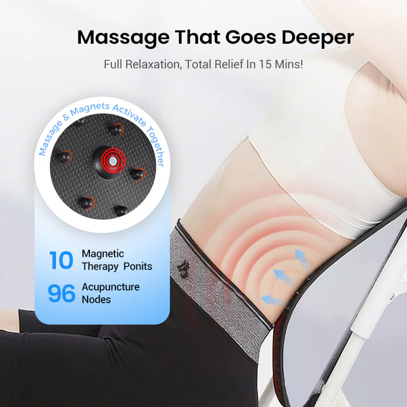 🩹 50% OFF FLASH SALE ! ⚡ Lumbar Stretcher – Ergonomic Spine Support, Adjustable Stretching Levels, Lightweight & Portable 🪑
