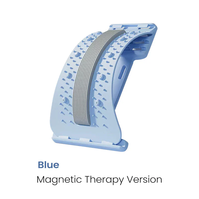 🩹 50% OFF FLASH SALE ! ⚡ Lumbar Stretcher – Ergonomic Spine Support, Adjustable Stretching Levels, Lightweight & Portable 🪑