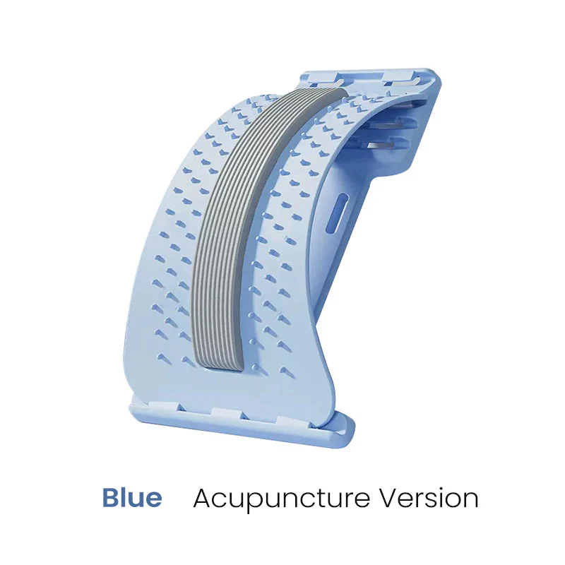 🩹 50% OFF FLASH SALE ! ⚡ Lumbar Stretcher – Ergonomic Spine Support, Adjustable Stretching Levels, Lightweight & Portable 🪑