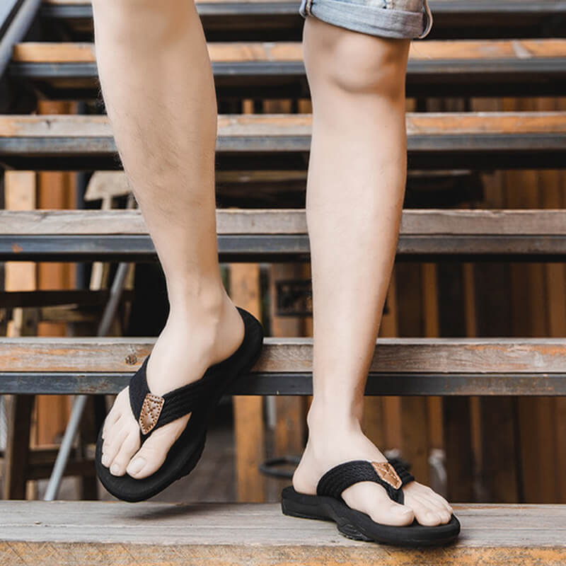 Comfortable beach flip-flops
