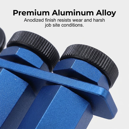 Premium aluminum alloy stair gauge close-up