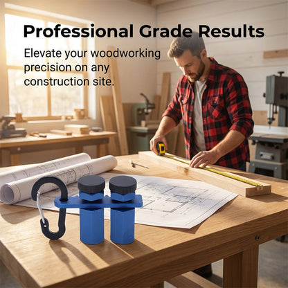 Professional grade results with stair gauge in workshop