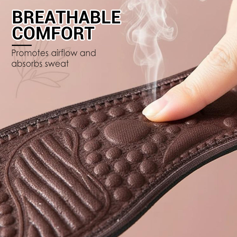 Mugwort Deodorizing Massage Insoles