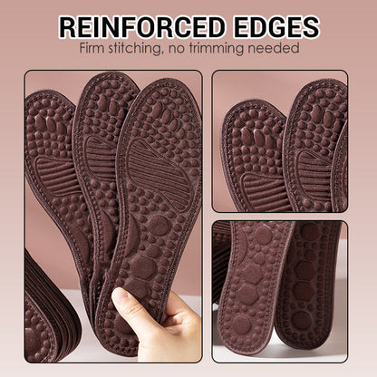 Mugwort Deodorizing Massage Insoles