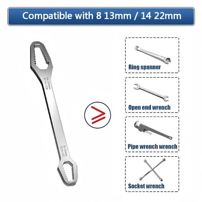 🔧Multi-Function Self-Adjusting Dual Head Wrench