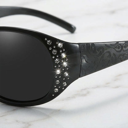 🌞Women's Polarized Sunglasses with Rhinestone Accents